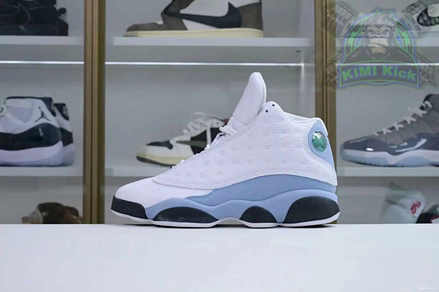 Jordan Grey” 13“Blue Kimikick Air 0728
